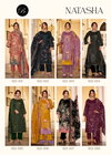 Natasha By Belliza Jam Cotton Foil Printed Dress Material Wholesale Price In Surat
